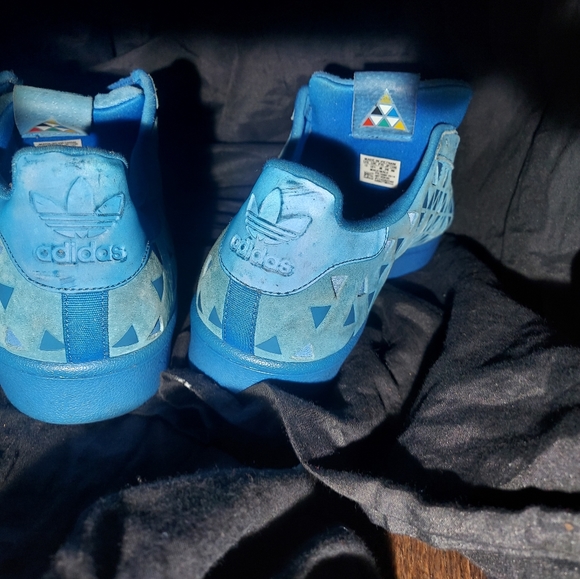 Blue suede Adidas - Picture 5 of 5